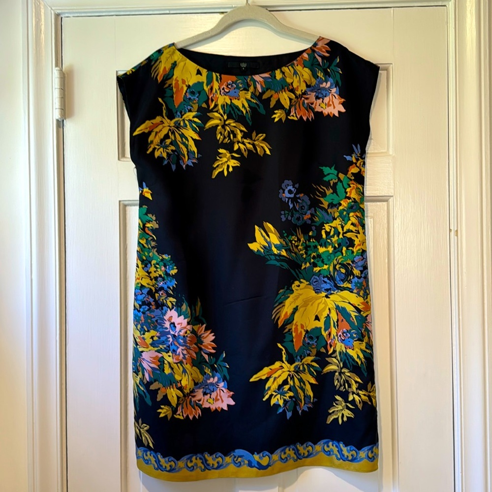 TIBI new york SILK TUNIC/ mini dress